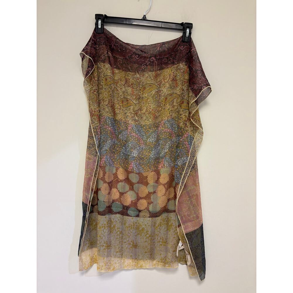 Soft Surroundings Floral Paisley Scarf Boho One Size